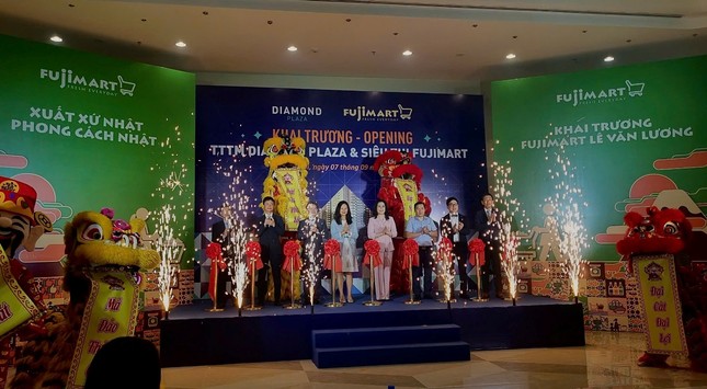 Chính thức khai trương siêu thị Fujimart mới tại Diamond PLAZA, Hà Nội
